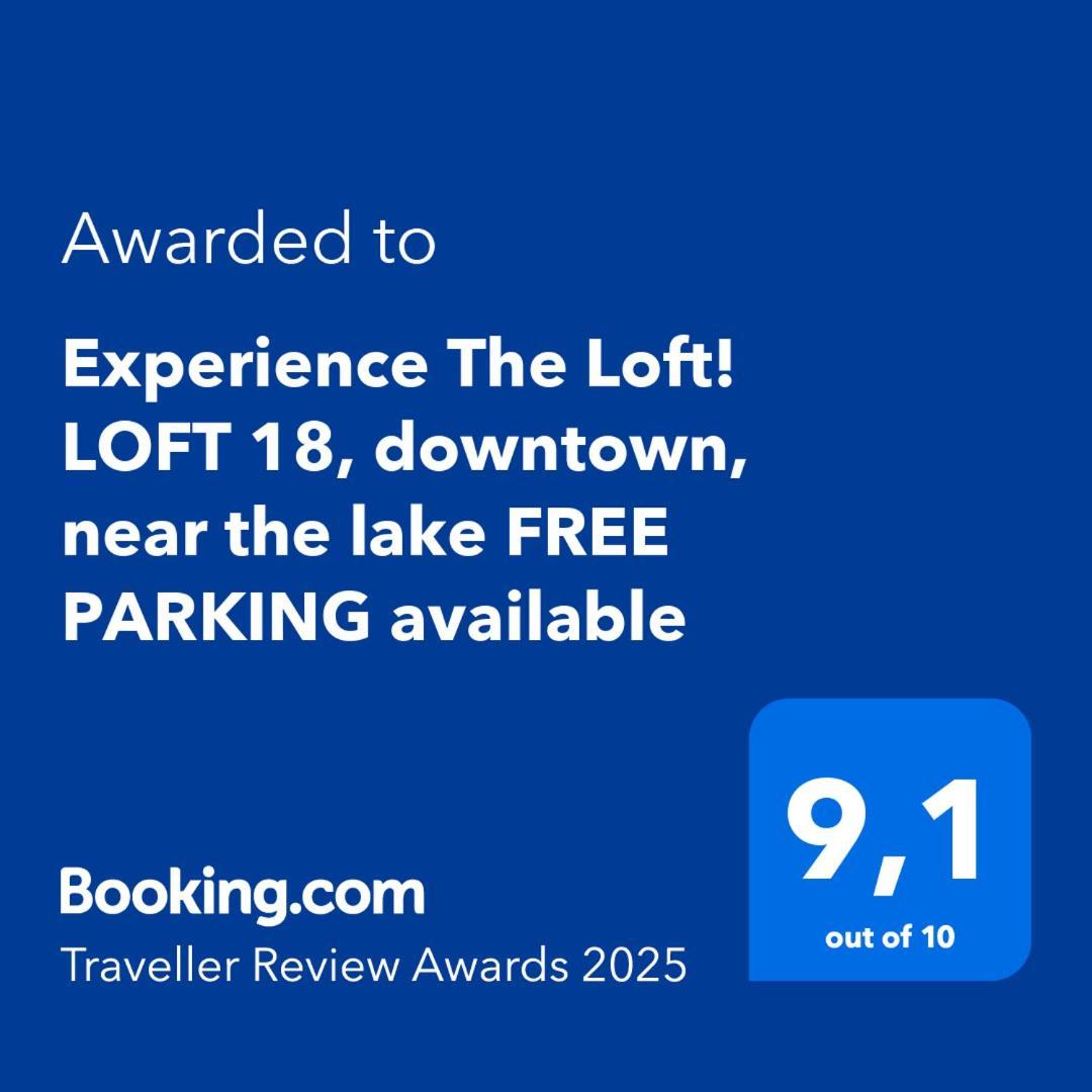 Experience The Loft! Loft 18, Downtown, Near The Lake Free Parking Available Lugano Bagian luar foto